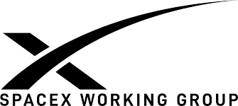 a black and white logo